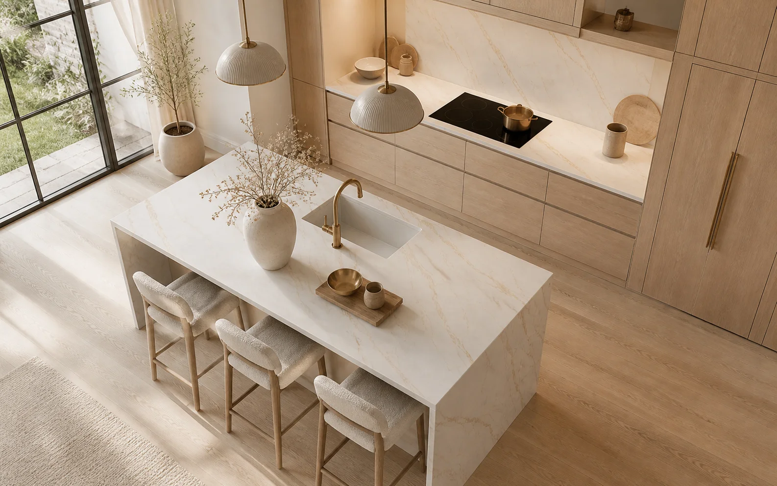 Aplicacion · Calacatta Gold